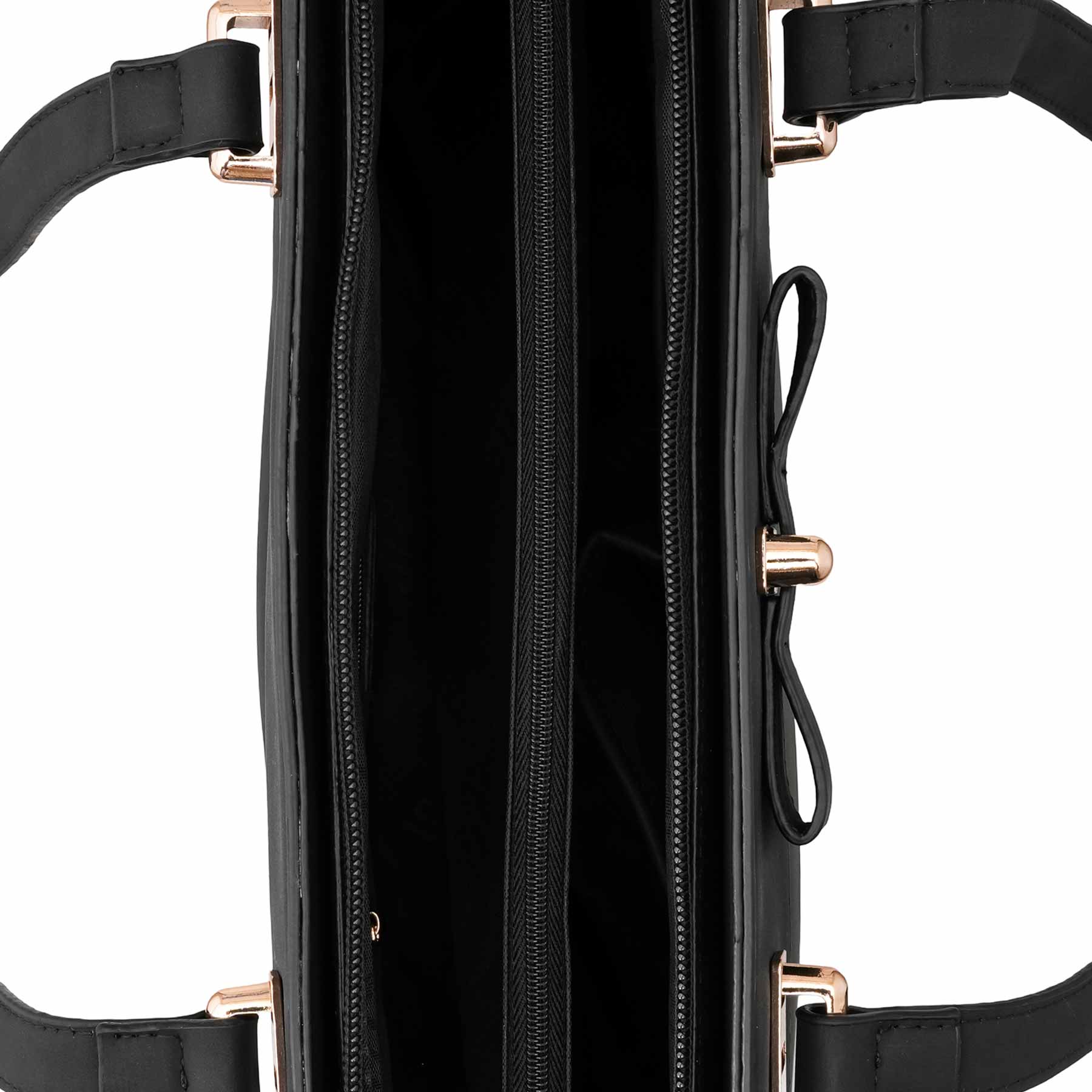 Black Casual Shoulder Bag For Women P55836